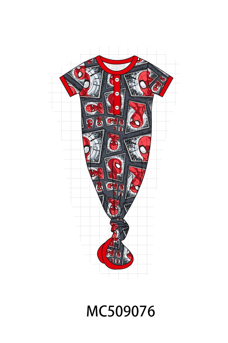 PO65 Red character print bamboo collection