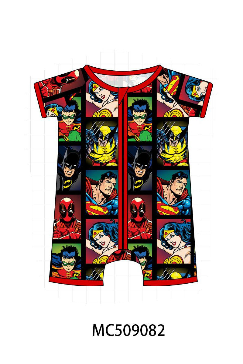 PO65 Character print bamboo pajamas collection