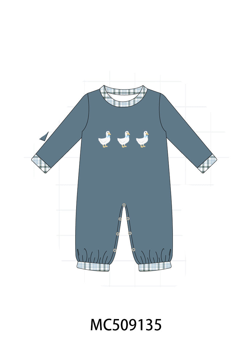 PO65 Pink duck smocked collection