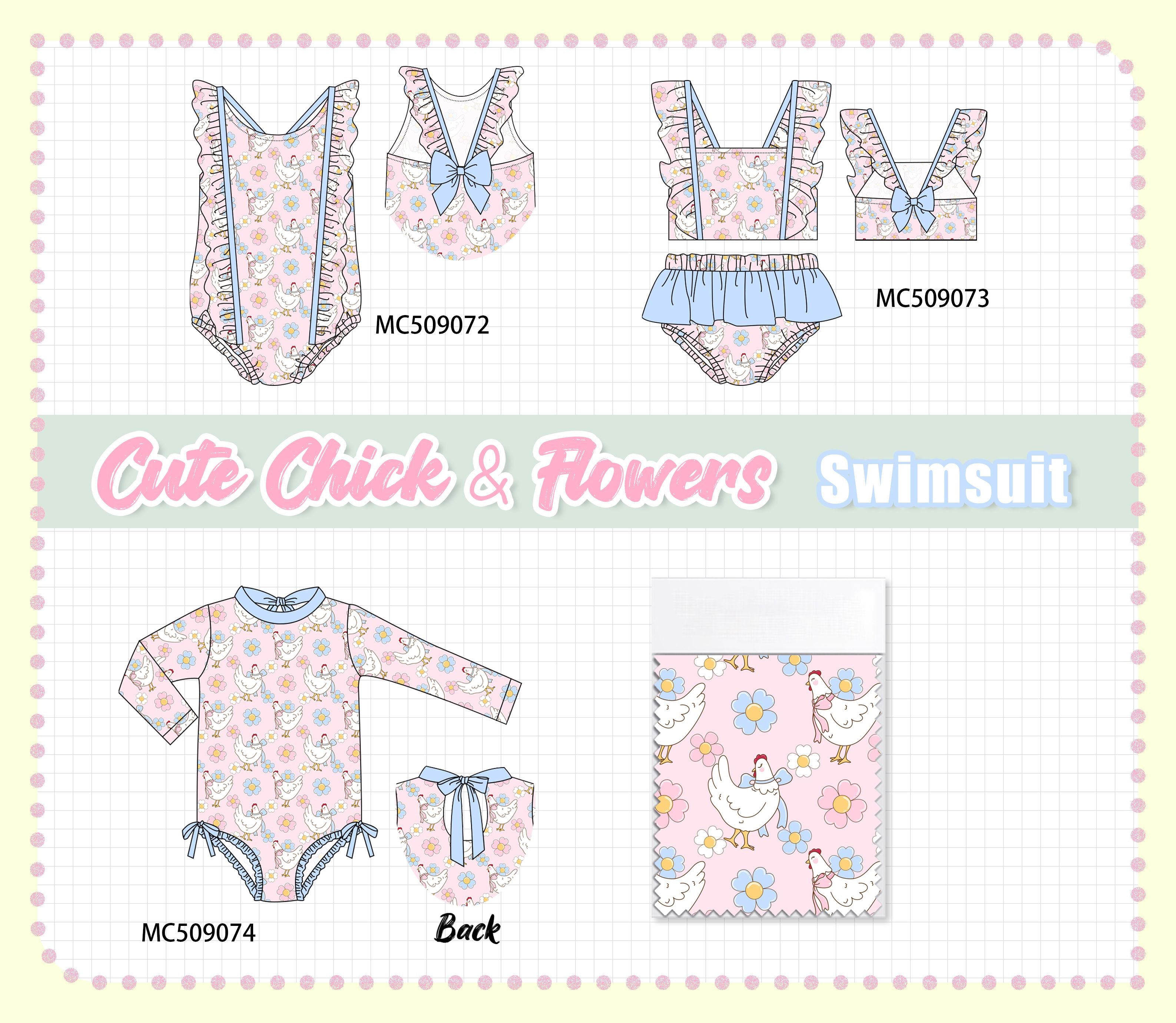 PO65 Pink chick floral print collection