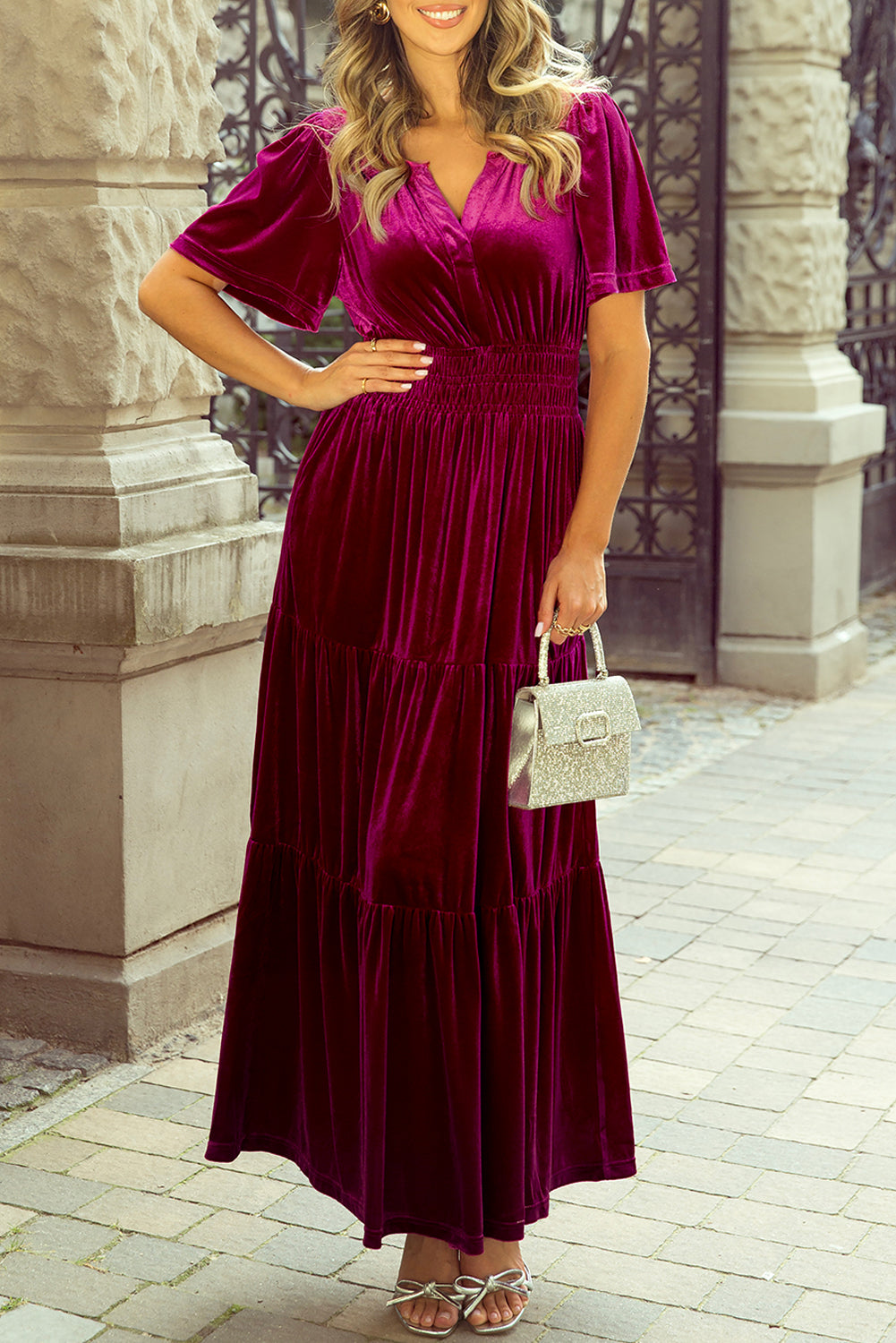 Velvet Maxi Dress *Multiple Colors* FB