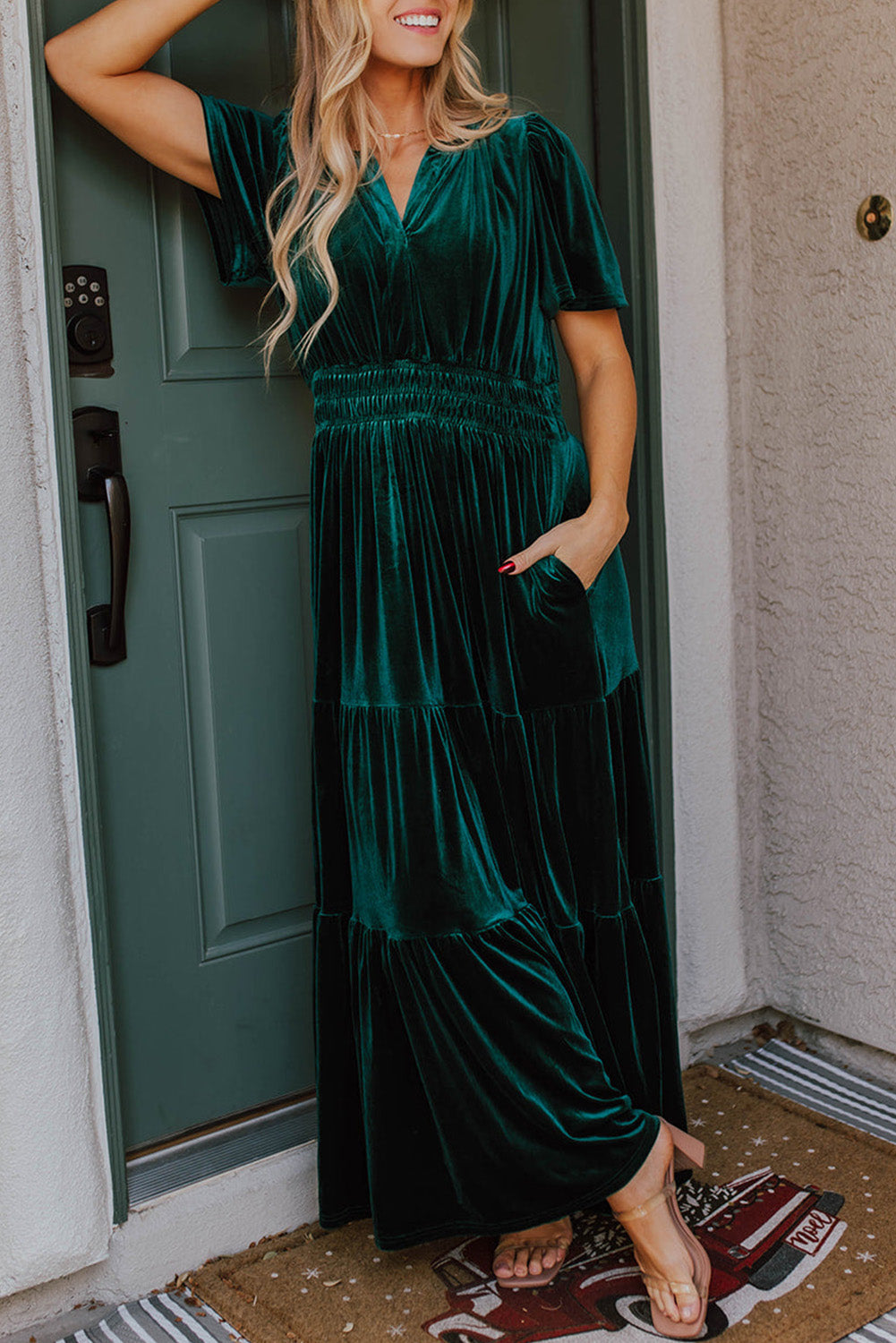 Velvet Maxi Dress *Multiple Colors* FB