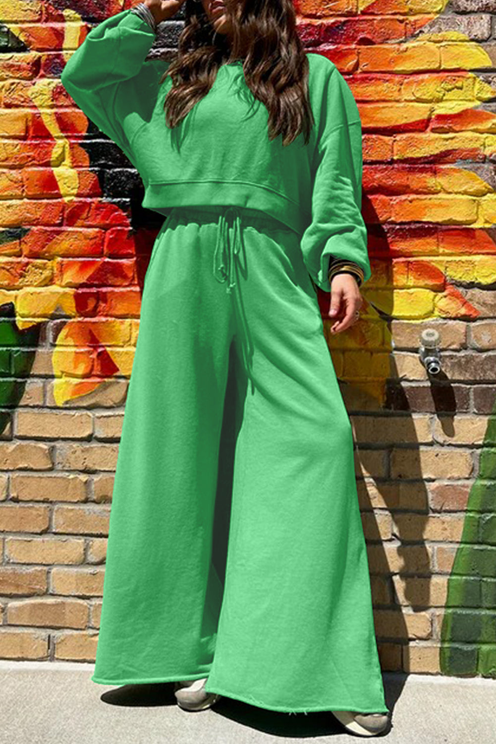 Pullover Wide Leg Set August.